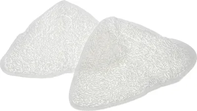 Produktbild von vhbw 2x Wischbezug kompatibel mit Vileda Steam Dampfreiniger - Mikrofaser Weiß 32 x 24 x 0,5cm