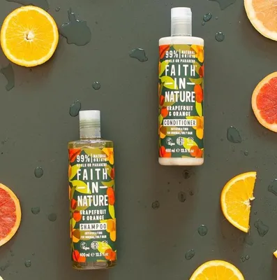 Productafbeelding van Faith in Nature Shampoo Grapefruit & Orange 400 ml