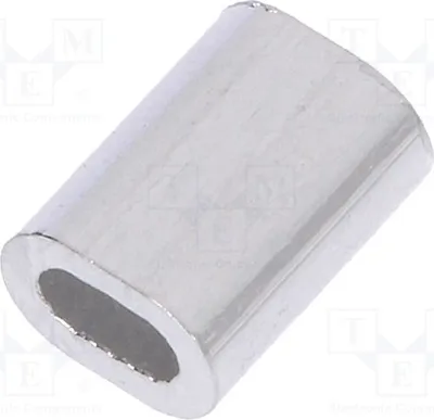 Obrázek produktu pro 20x svorková objímka L: 5 mm ZLA.1 Lanové vybavení pro lana Hliník Ø lana: 1 mm