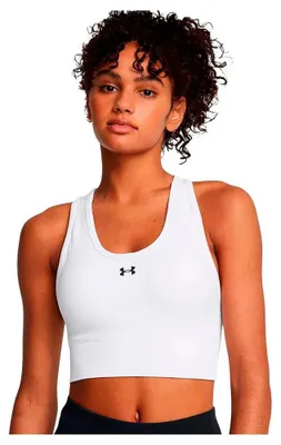 Produktbild von Under Armour Vanish Seamless Sport-bh Mittlere Stütze Weiß S Frau Weiß S