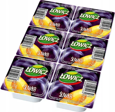 Produktbild von Pflaumenmarmelade Monoporation 6 x 25g - Łowicz