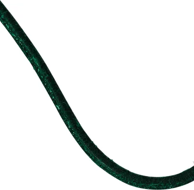Produktbild von 2mm Lederschnur Lederkette aus dunkelgrünem Leder Lederschmuck, 100cm