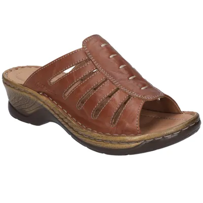 Obrázok produktu pre Josef Seibel dámske mules kožené dreváky 56677-61 Catalonia 77, veľkosť:39 EU, farba:Brown