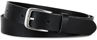 Zdjęcie produktu dla Pasek skórzany czarny 3 cm germany dla kobiet