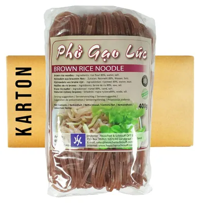 Produktbild von Pho Gao Luc Braune Reisnudeln 30x400g