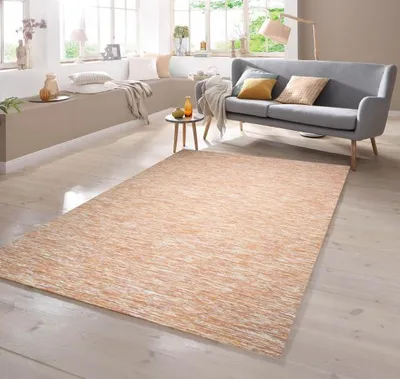 Produktbild von Teppich beidseitig nutzbar Farbe Terra Größe - 60 x 100 cm