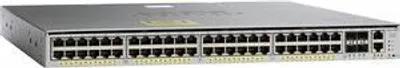 Produktbild von Cisco Catalyst 4948E-F, L2, gemanaged, Gigabit Ethernet (10/100/1000), 55000 Eintragungen, 176 Gbit/Sek, 131 Mpps