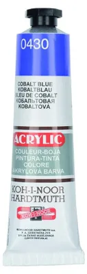 Zdjęcie produktu dla KOH-I-NOOR 16273200000 Farba akrylowa 430 Cobalt 40 ml 1 szt.