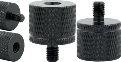 Zdjęcie produktu dla Adapter tuleja redukcja 1/4" na M5 statywowa aluminiowa czarna 20 mm