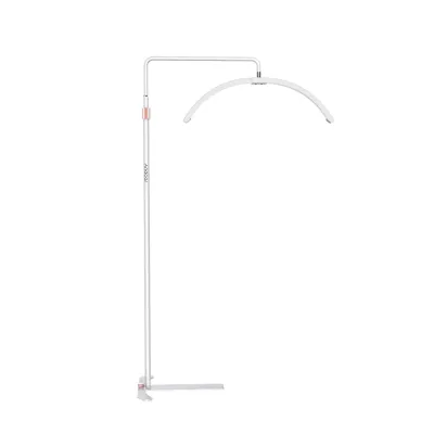 Obrázek produktu pro 36W půlměsícová LED stojací lampa – stmívatelné video světlo (3200K–5600K) pro chytré telefony