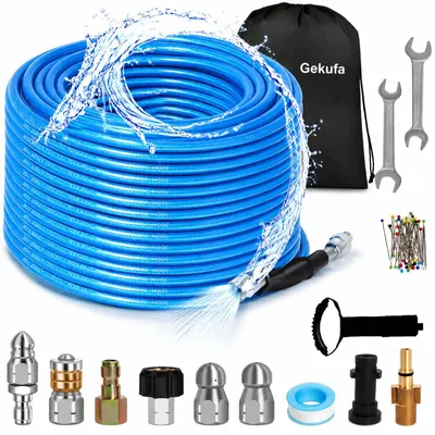 Obrázek produktu pro Hadice pro vysokotlaké mytí 30 m, 5800 PSI / 400 bar, vysokotlaký čistič