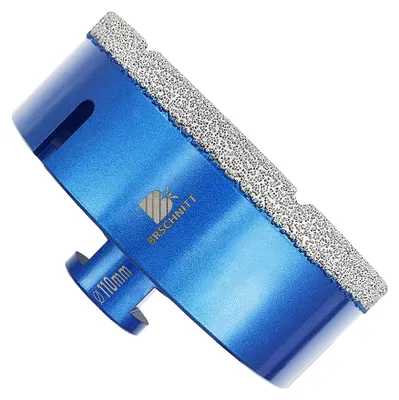 Obrázek produktu pro Diamantové vrtací korunky - vrtací korunky - průměr 110 mm - pro keramiku, žulu, mramor a kámen