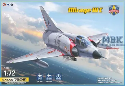 Produktbild von MODELSVIT MSVIT72061 Mirage III C