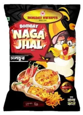 Zdjęcie produktu dla Bardzo pikantny chanachur Bombay Sweets Naga Jhal Chanachur 250g