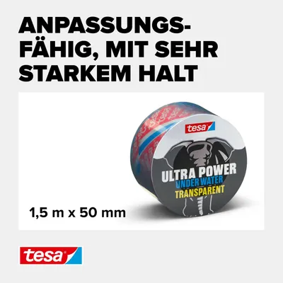 Zdjęcie produktu dla TESA 56481-00000-00, Przezroczysty, W pakiecie, Oznaczenie, Wzmacniający, 1,5 m, 50 mm