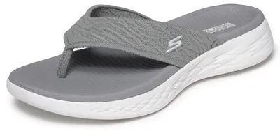 Zdjęcie produktu dla Skechers Damskie klapki ON-The-GO 600 Sunny, kolor: szary, rozmiar: 39 EU
