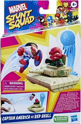 Zdjęcie produktu dla Hasbro Stunt Squad Capitan America vs Red Skull