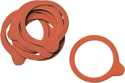 Produktbild von APS-Germany 82318, Unterlegscheibensatz, Gummi, Rot, Rund, 5,4 cm, 6,7 cm