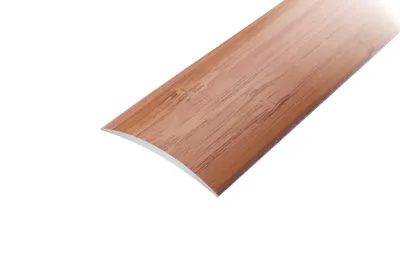 Obrázek produktu pro AP1 přechodová lišta samolepící ACARA, hliník + dýha lakovaná bambus tm., 40 mm, 2,5 m