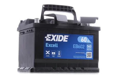 Produktbild von EXIDE Excell Starterbatterie 12V 60Ah 540A/EN B13 LB2 Batterie