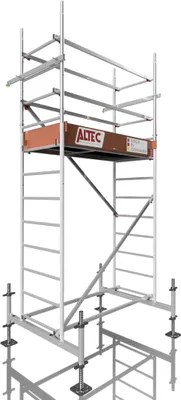 Produktbild von ALTEC Rollfix 400 | inkl. Fussplatten | Standardtraverse | Rollgerüst