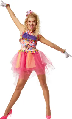 Produktbild von dressforfun® Frauenkostüm Musikstar der 80er Jahre