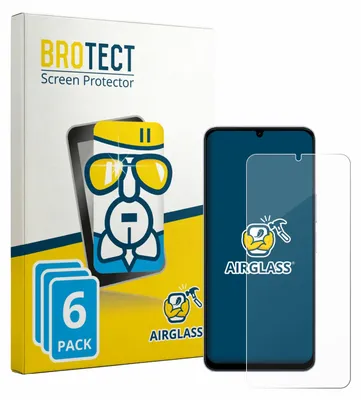 Produktbild von 6x BROTECT Schutzglas für Vivo Y6t Schutzfolie Panzer Folie Glas Display Schutz klar