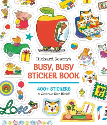 Produktbild von Richard Scarry's Busy, Busy Sticker Book