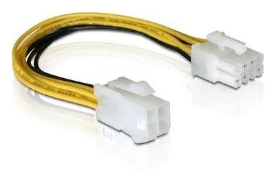 Produktbild von Delock ATX Stromadapter 4-pin -> 8-pin (EPS)