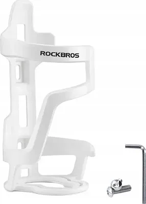 Produktbild von Rockbros Fahrrad Bidon Halter Stabil auf Rahmen Weiß