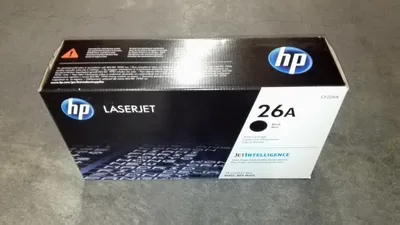 Produktbild von HP Original 26A Schwarz LaserJet Tonerkartusche, 3100 Seiten, Schwarz, 1 Stück(e)