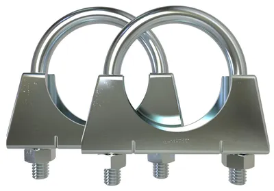 Obrázok produktu pre 10 kusov svorky na potrubie M8, priemer 38-80 mm, výber: (10 kusov s priemerom 38 mm)