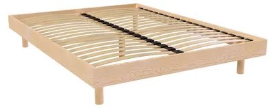 Productafbeelding van Lattenbodem 140x200, model Noé, van massief hout - onbehandeld (zonder lak)