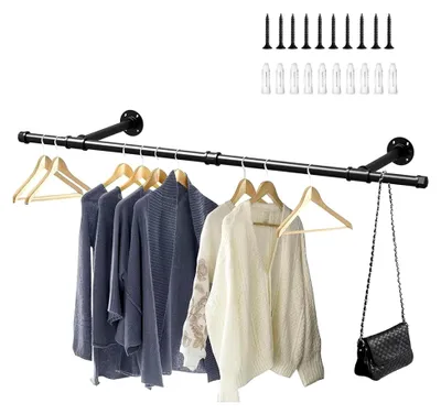 Produktbild von Kleiderbügel-Organizer, Aufbewahrungs-Organizer für Kleiderbügel – Kleiderständer-Organizer für Kleiderbügel, Kleiderstange, Kleiderstange, Kleiderbügelhalter in m