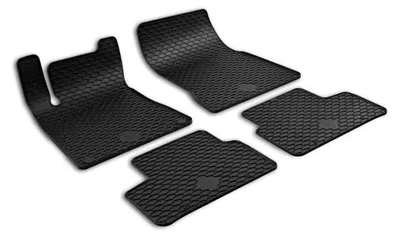 Produktbild von Gumarny Zubri Fußmatten Set Gummi passend für MERCEDES-BENZ A-Klasse (W177) Vorne+Hinten