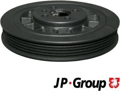 Produktbild von JP GROUP 1118302200 Riemenscheibe Kurbelwelle für VW Lupo (6X1, 6E1) 161mm 5-Rippen