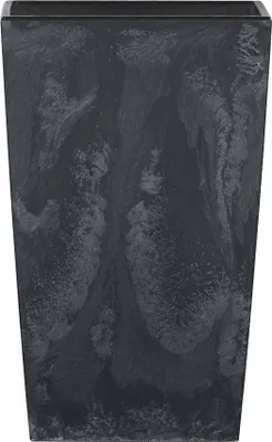 Image de Pot de fleurs style Béton Anthracite 26 Litres Bac à fleur Cache pot Jardinière Terrasse Jardin Salon Entrée Intérieur Extérieur