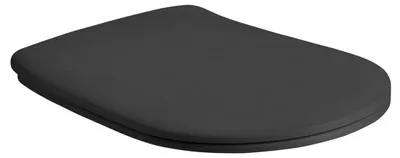 Produktbild von Kerasan NOLITA WC-Sitz, SLIM, Soft Close, schwarz matt