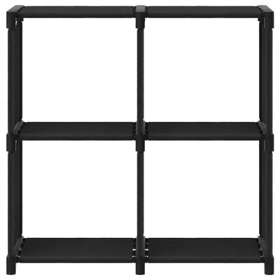Zdjęcie produktu dla VidaXL 322598, Czarny, 4 pół., Stal, Poliester, Stal, 690 mm, 300 mm