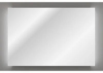 Image de Miroir LED rectangulaire rétroéclairé sur les côtés 120 x 80 cm - Aura - Miroir salle de Bain