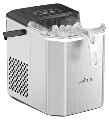 Immagine prodotto di Gelatiera elettrica, produzione rapida di gelato, pulizia automatica, 1,2 l, argento