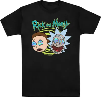Image de Rick And Morty - "Blown Minds" T-shirt pour homme TV2216 (XXL) (Noir)