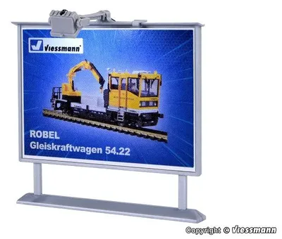 Produktbild von Viessmann 6336 - H0 Werbetafel mit LED-Beleuchtung - Neu