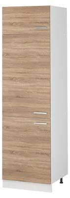 Productafbeelding van Hoge kast Vicco R-Line Sonoma/Wit 60 cm, Model 63184