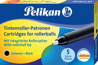 Produktbild von Tintenrollerpatrone KM/5 Schwarz