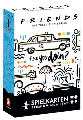 Produktbild von Number 1 Spielkarten Friends  F.R.I.E.N.D.S. Kartenspiel Karten Spiel Fanartikel