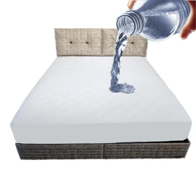 Image de Protection de matelas en coton, 140x200 cm - Imperméable et hypoallergénique