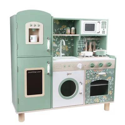 Zdjęcie produktu dla CLASSIC WORLD Duża Drewniana Kuchnia Vintage dla Dzieci + Akc