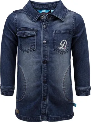 Produktbild von Marineblaues Jeanskleid für Mädchen Lief