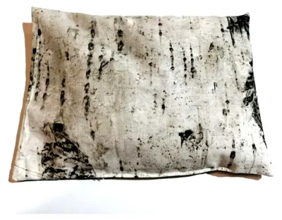 Produktbild von Kräuterkissen Schlafkissen Erkältung 23x17cm mit Birkenmuster